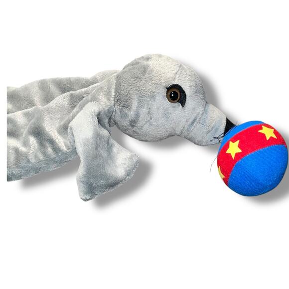 Restoration Hardware Murdock & Ross Hand Puppet Seal with Ball Star Gray Blue - Picture 12 of 14